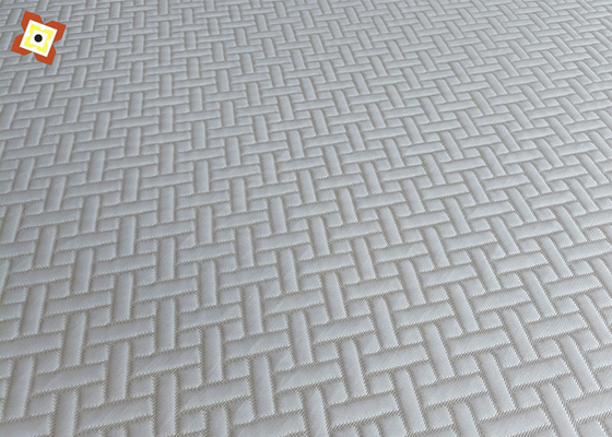 Tela estofando feita malha 500gsm do colchão do descanso do jacquard para o hotel de matéria têxtil da casa