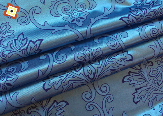 Tecido de cetim jacquard estampado seda para colchão para estofamento estofos têxteis para casa toque suave