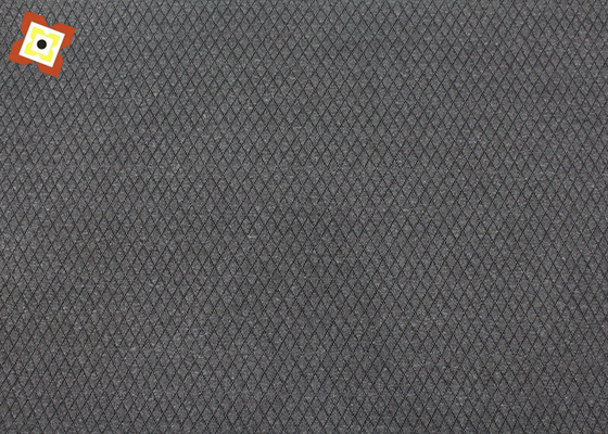 Tecido de borda de colchão acolchoado de 15 mm de espessura 350GSM não tecido
