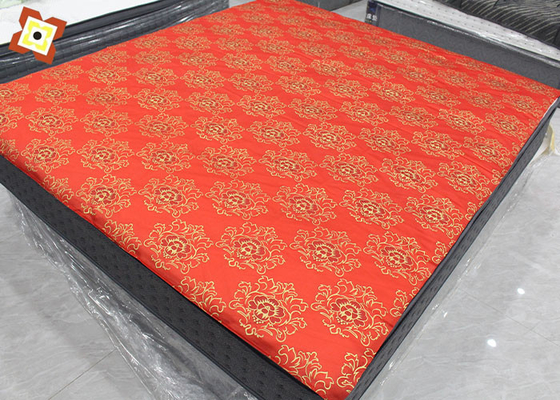 Fabrica por grosso 100 Poliéster Colchão Quilting Tecido Tricot tecido colchão tecido