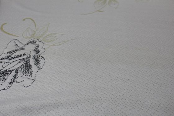o jacquard da largura 240g/M2 de 2.2m fez malha a tela do colchão com Rose Pattern