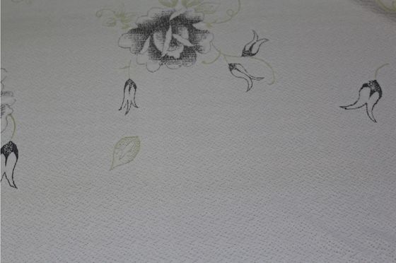 o jacquard da largura 240g/M2 de 2.2m fez malha a tela do colchão com Rose Pattern