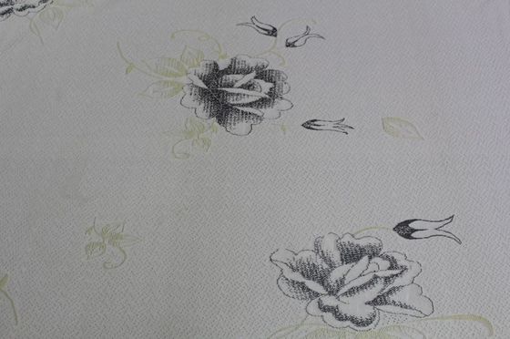 o jacquard da largura 240g/M2 de 2.2m fez malha a tela do colchão com Rose Pattern