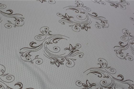 A tela da malha do jacquard da prova da alergia, jacquard 360gsm tece a tela