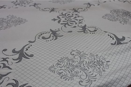 tela de confecção de malhas do jacquard do estiramento da largura 300gsm de 2.4m para o protetor do colchão