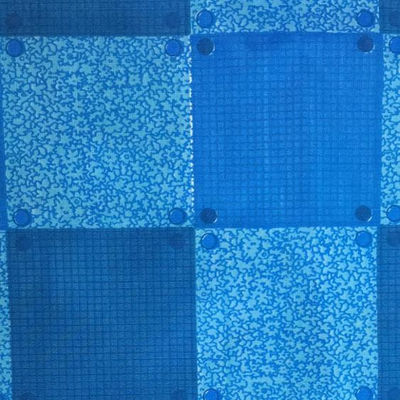 Luz da prova do ácaro da poeira - tela azul do poliéster, tela do colchão do jacquard 38g/M2