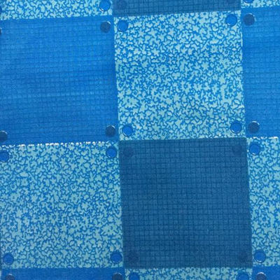 Luz da prova do ácaro da poeira - tela azul do poliéster, tela do colchão do jacquard 38g/M2