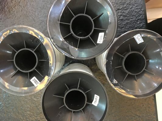 Linha girada resistente do poliéster da abrasão, linha de costura 210D/2 estofando