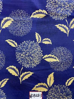 Fogo - cor azul do estiramento retardador da tela 75gsm da malha de tricô