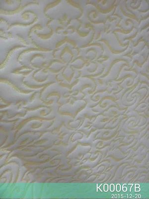 Fabrico por grosso de tecidos de fibras de poliéster de malha de colchão de tecido de jacquard de colchão de tecido para colchões