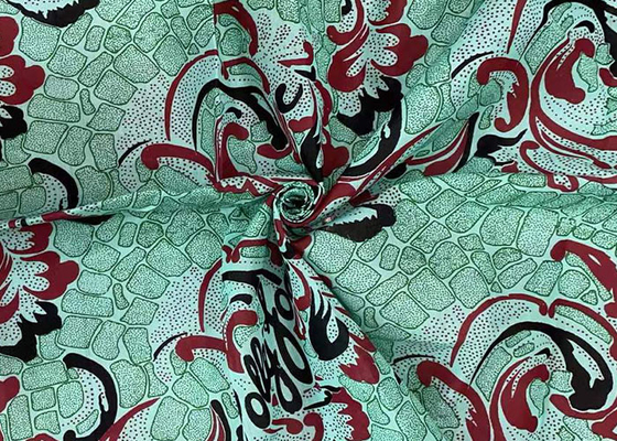 O poliéster Microfiber imprimiu a tela para o colchão de matéria têxtil da casa