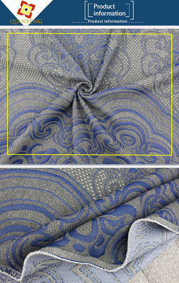Teste padrão real o descanso frente e verso feito malha do colchão do jacquard descasca a tela respirável amigável