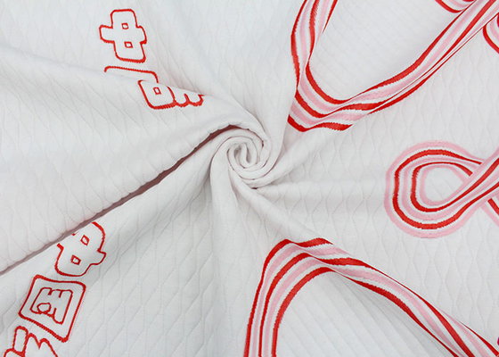 A matéria têxtil da casa fez malha a tela respirável do descanso do colchão do descanso da tela do jacquard personalizada