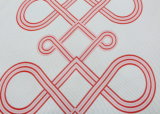 A matéria têxtil da casa fez malha a tela respirável do descanso do colchão do descanso da tela do jacquard personalizada