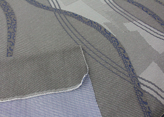 tela de linho estofando de Gray Polyester Knitted Jacquard Protective da tela do colchão 260gsm
