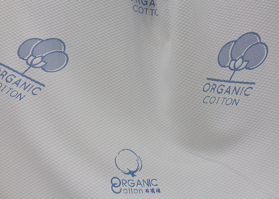 tela feita malha waffle estofando da tela do colchão da camada do ar do jacquard 300gsm