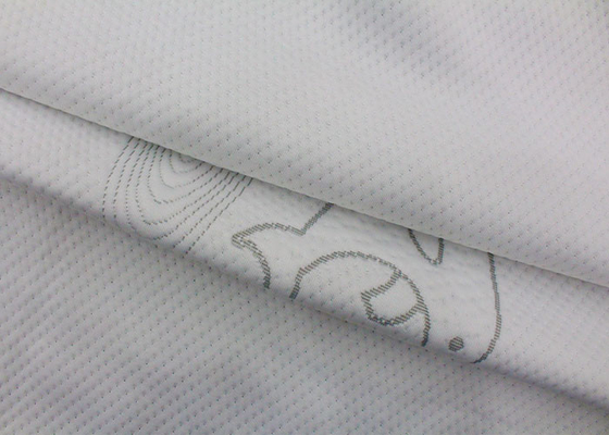 Fabrico por grosso de tecidos de fibras de poliéster de malha Fabrico de colchão de jacquard