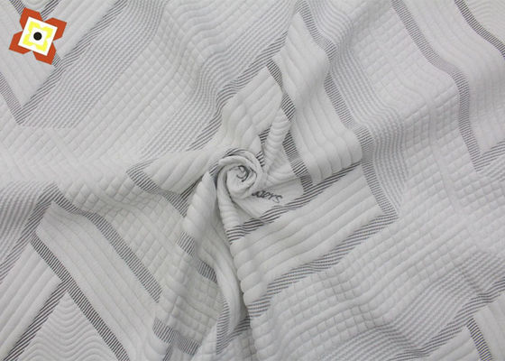 A cama estofando do descanso da memória da tela do colchão do látex fez malha a tela funcional do jacquard